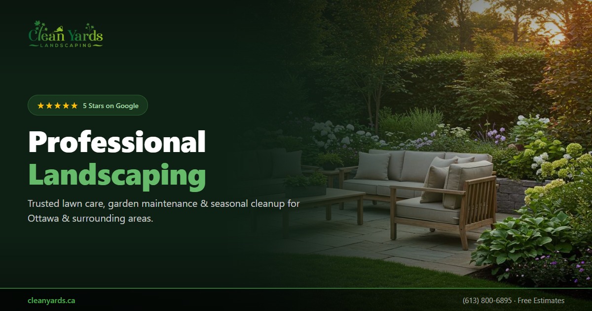 CleanYards Landscaping | Ottawa Landscaping Services