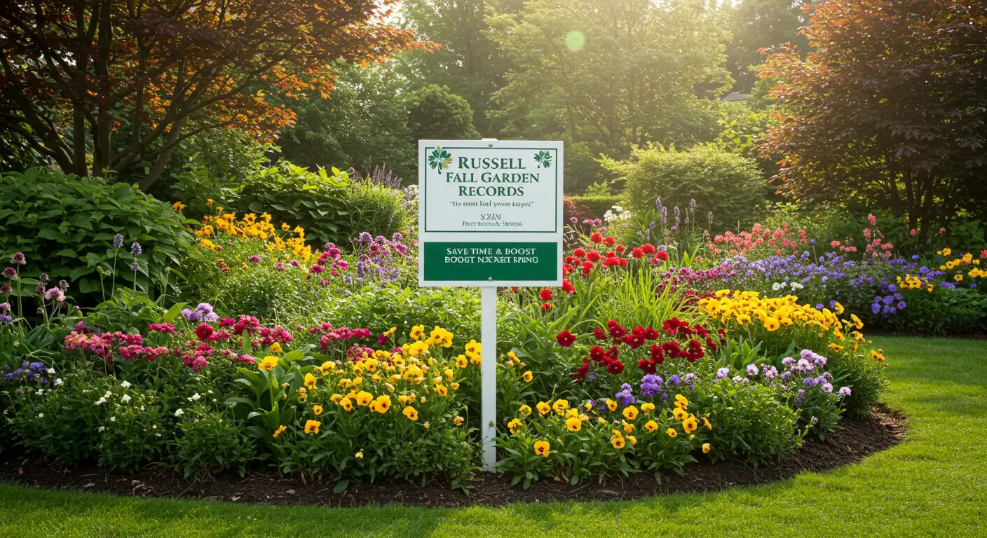 Overview image related to Russell Fall Garden Records: Save Time & Boost Next Spring