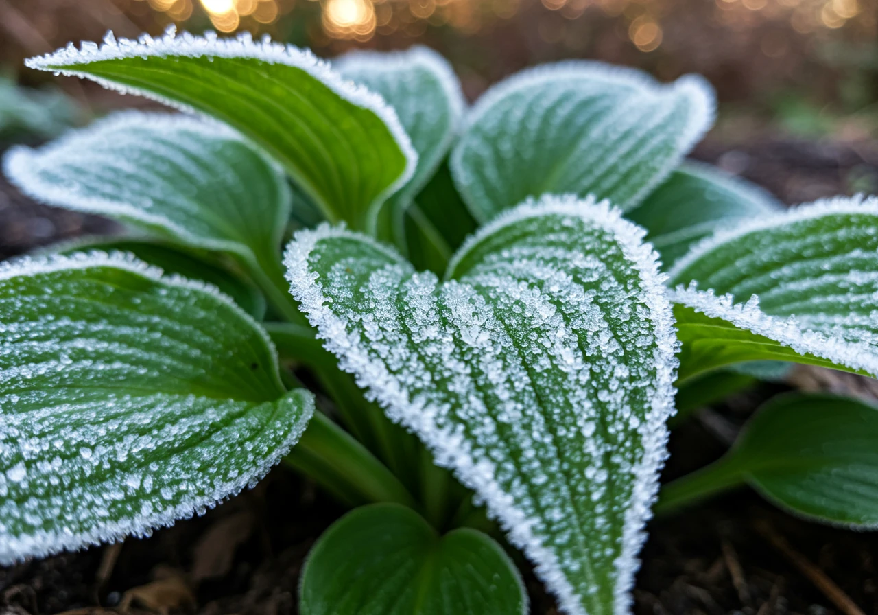 A close-up, vibrant image focusing on exceptionally lush, healthy green foliage, representing the effect of sufficient Nitrogen (N). Could be a close view of dense, perfectly green lawn blades or the large, healthy leaves of a leafy plant like a hosta or spinach.